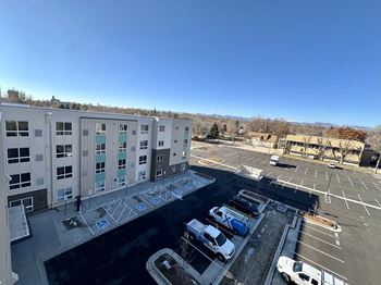 Parking Lot at All Saints Apartments, DENVER, CO, 80219